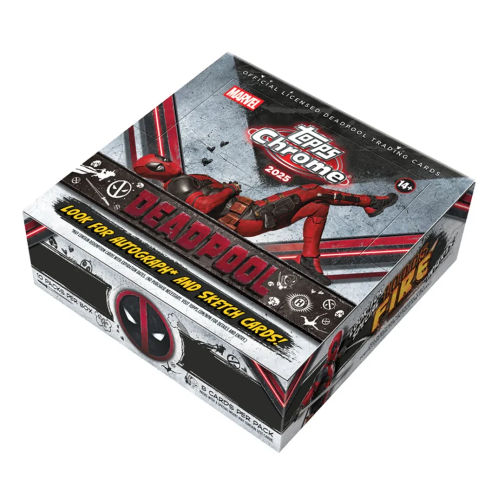 2025 Topps Chrome Deadpool Hobby Box 