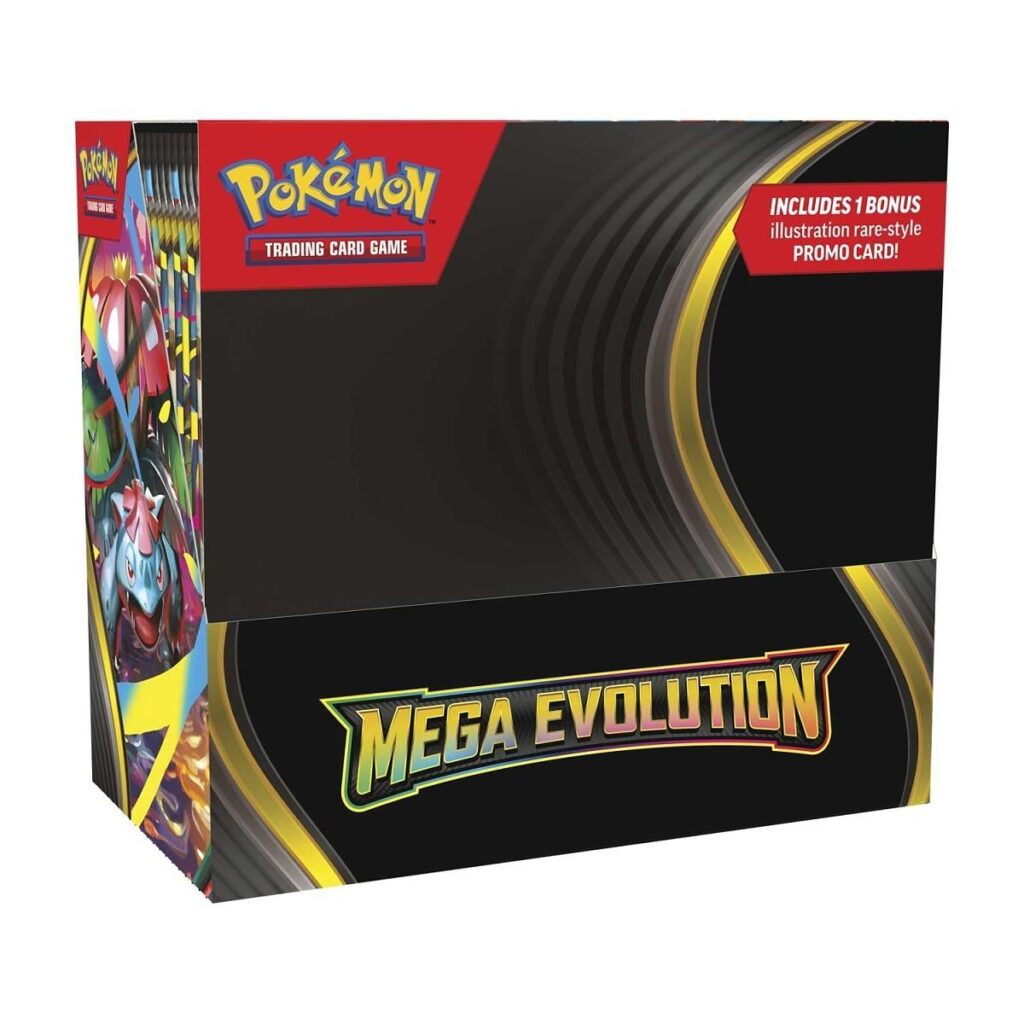 Pokemon Mega Evolution Booster 6 Box Case