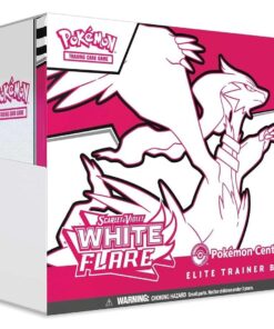 Pokemon Scarlet & Violet White Flare Elite Trainer 10 Box Case