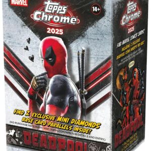 2025 Topps Chrome Deadpool Blaster Box