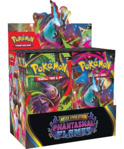 pokemon mega evolution phantasmal flames booster box