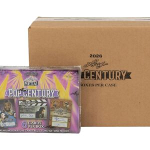 2026 Leaf Metal Pop Century Hobby 10-Box Case