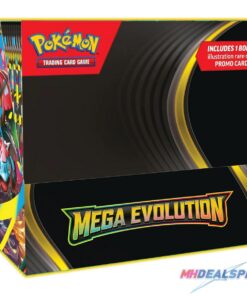 Pokemon Mega Evolution Booster 6 Box Case