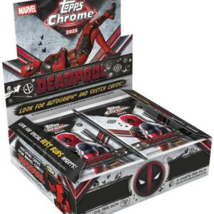 2025 Topps Chrome Marvel Deadpool Hobby Box