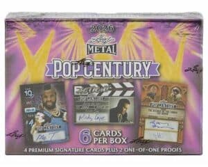 2026 Leaf Metal Pop Century Hobby 10-Box Case