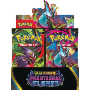 pokemon mega evolution phantasmal flames booster box