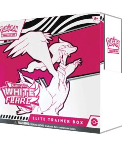 Pokemon White Flare Elite Trainer Box Case