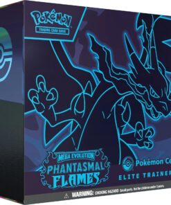 Pokémon Mega Evolution Phantasmal Flames Elite Trainer Box Case