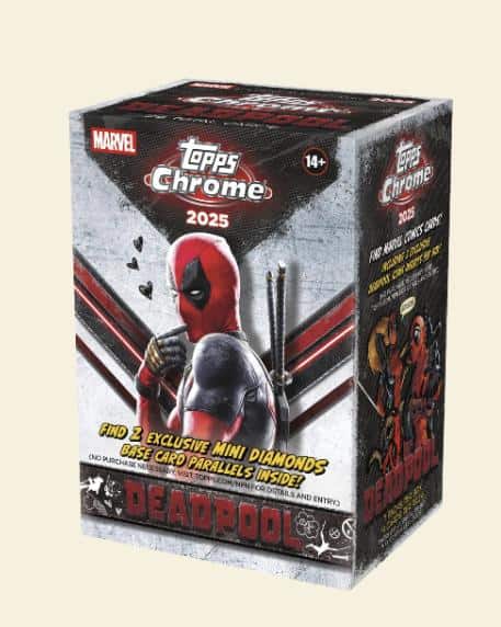 2025 Topps Chrome Deadpool Blaster Box