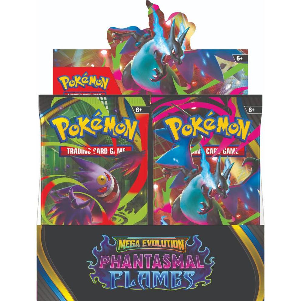 pokemon mega evolution phantasmal flames booster box