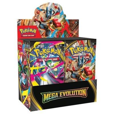 Pokemon Mega Evolution Enhanced Booster 6 Box Case